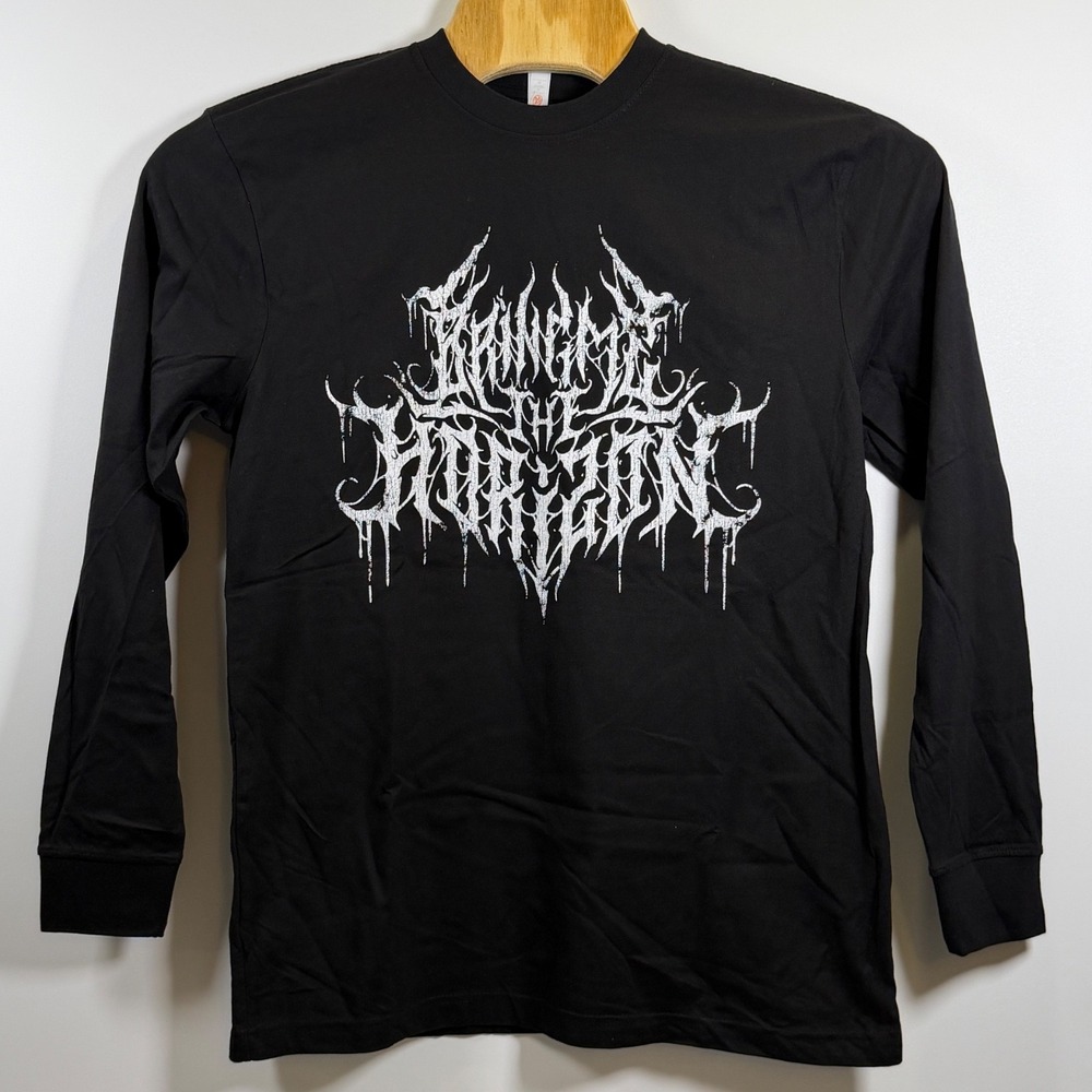 Bring Me The Horizon Long Sleeve Graphic T-Shirt Black Large Mens/Unisex NWOT